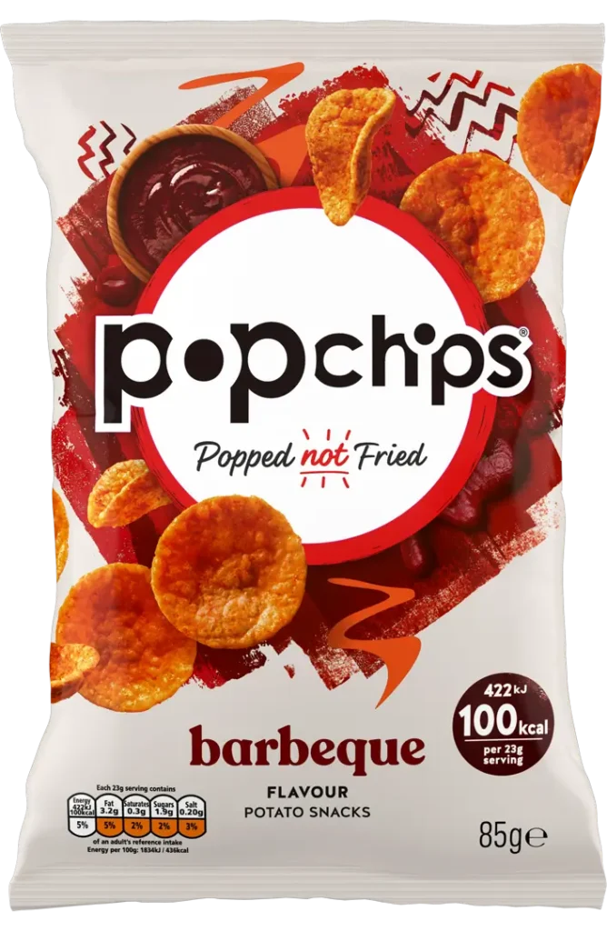 Popchips Barbeque Sharing Crisps 85g